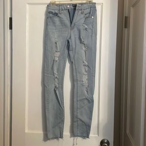 Aeropostale High Rise Curvy Jeans